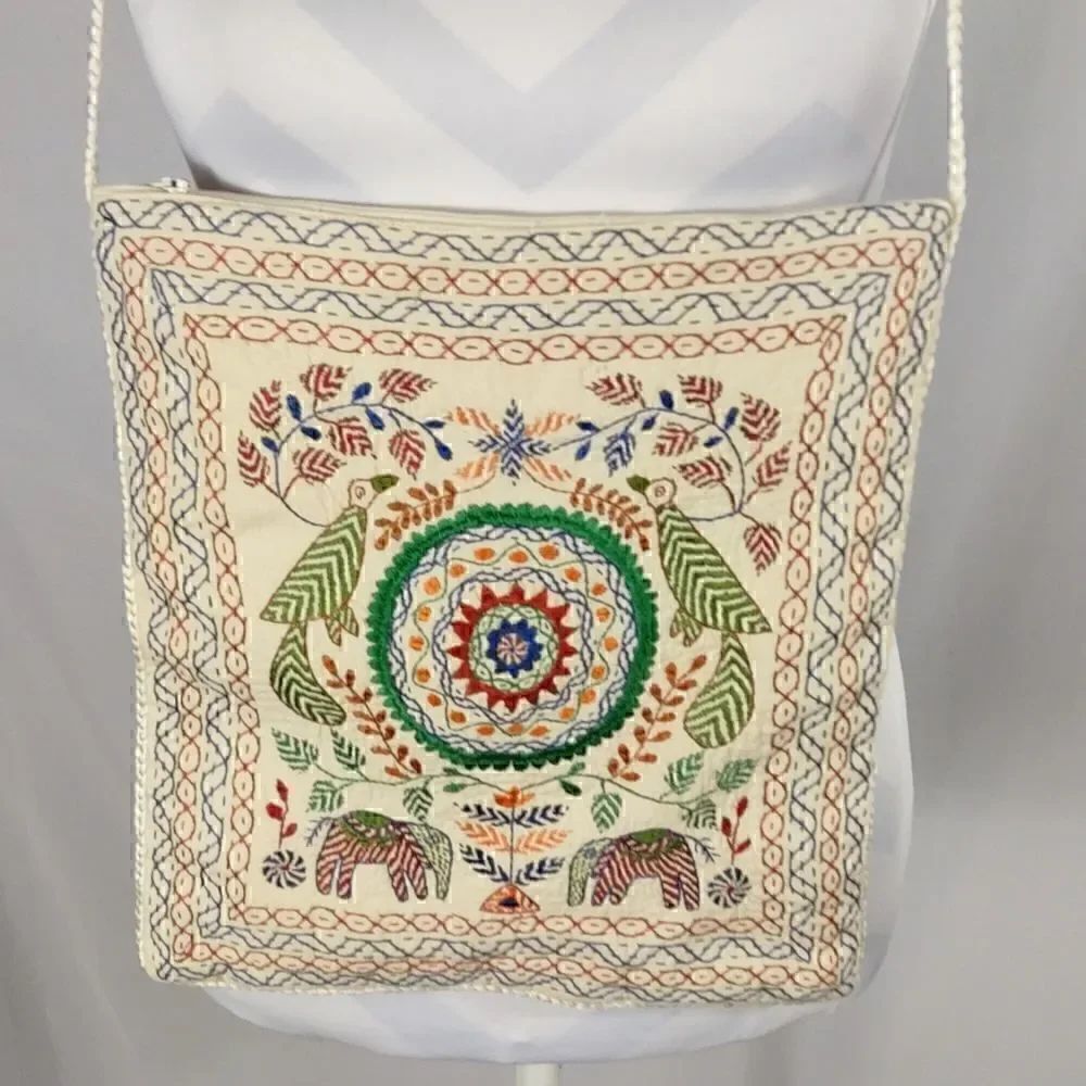Bangladesh Embroidered Tote